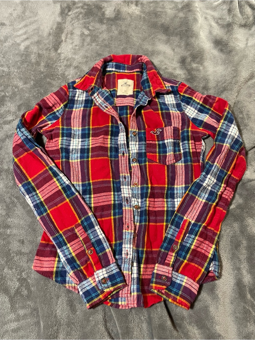 Hollister Flannel Sz XS